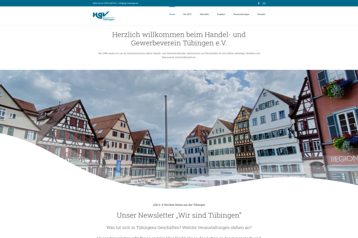 Handel- und Gewerbeverein Tübingen - Startseite Homepage